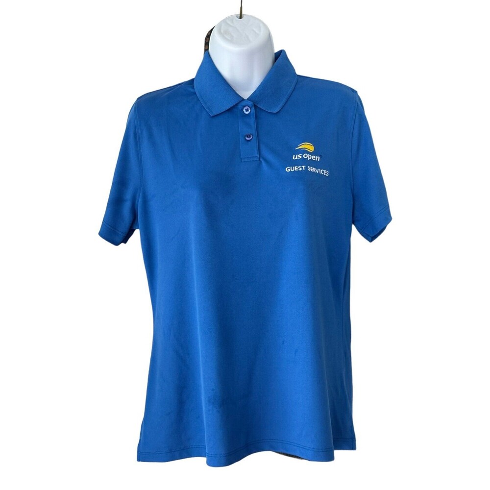 US Open Guest Services Staff Women Medium Polo Shirt Tennis U.S. Ladies